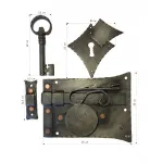 Замок дверной с ключом Covali HC-879 от ImperiumLoft