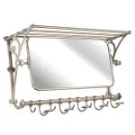 Вешалка настенная с зеркалом Covali VL-5008S от ImperiumLoft