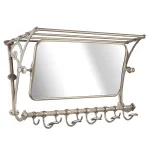 Вешалка настенная с зеркалом Covali VL-5008S от ImperiumLoft