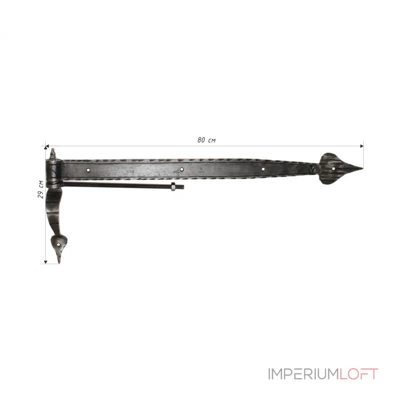 Дверная петля 80 см Covali MS-84 от ImperiumLoft Дверная петля 80 см Covali MS-84 от ImperiumLoft