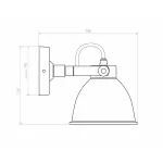 Настенный светильник Covali WL-30227 от ImperiumLoft