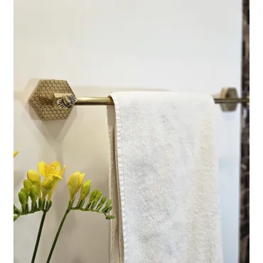 Держатель для полотенец "МЁД" Covali SH-8335G Держатель для полотенец "МЁД" Covali SH-8335G