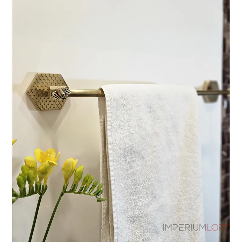 Держатель для полотенец "МЁД" Covali SH-8335G от ImperiumLoft