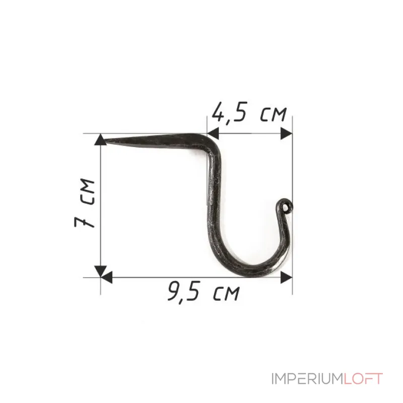 Крючок «Забивной малый» Covali HC-200 от ImperiumLoft