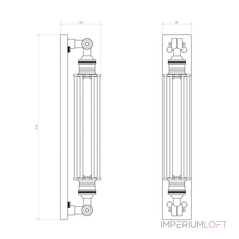 Настенный светильник Covali WL-30588 от ImperiumLoft