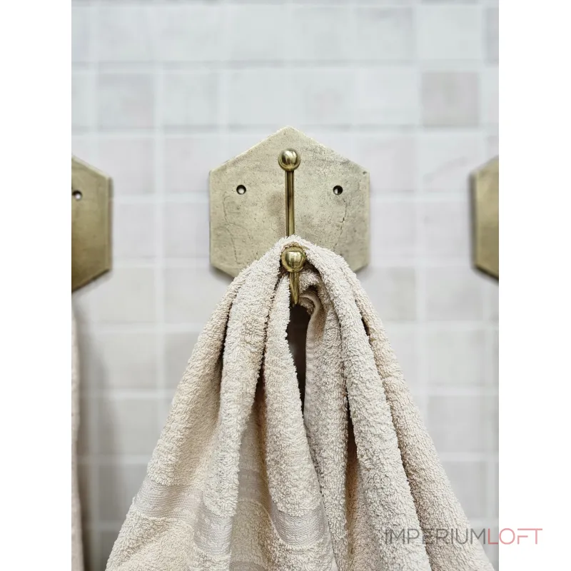 Крючок одинарный "СОТЫ" Covali SH-7273G от ImperiumLoft