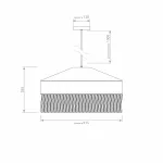 Подвесной светильник Covali VH-29982
