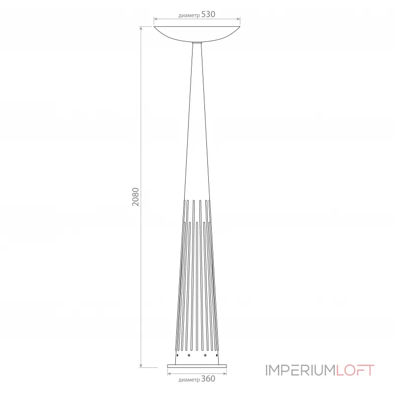 Торшер Covali AFL-23176 от ImperiumLoft Торшер Covali AFL-23176 от ImperiumLoft