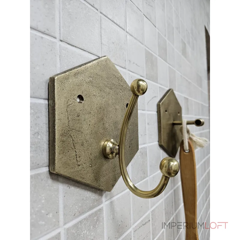 Крючок одинарный "СОТЫ" Covali SH-7273G от ImperiumLoft