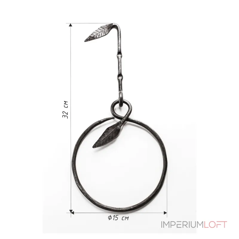 Полотенцедержатель малый "Кольцо" Covali HC-350 от ImperiumLoft