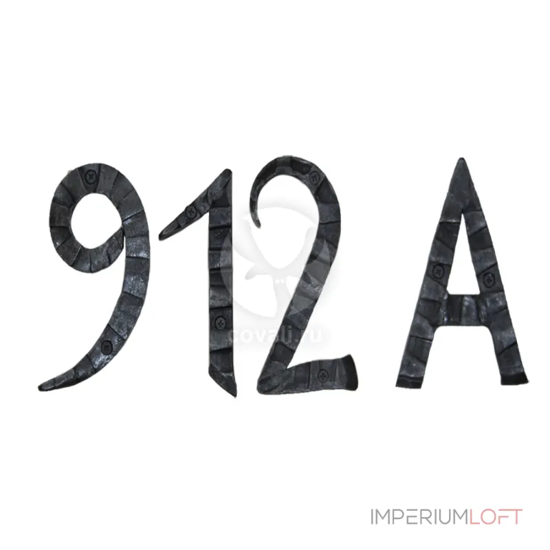 Кованая буква "А" 15 см Covali HC-810 от ImperiumLoft Кованая буква "А" 15 см Covali HC-810 от ImperiumLoft