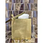 Стакан для ватных дисков "МЁД" Covali SH-8598G от ImperiumLoft