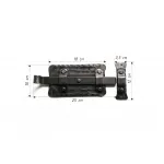 Дверная задвижка большая Covali MS-42 от ImperiumLoft