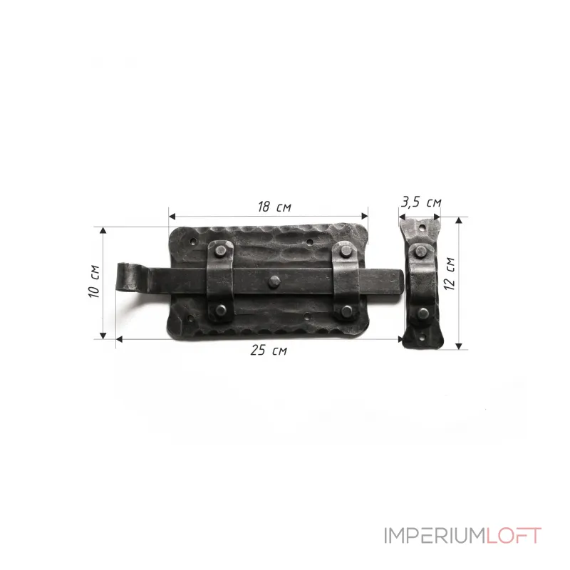 Дверная задвижка большая Covali MS-42 от ImperiumLoft