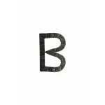 Кованая буква "В" 15 см Covali HC-812 от ImperiumLoft