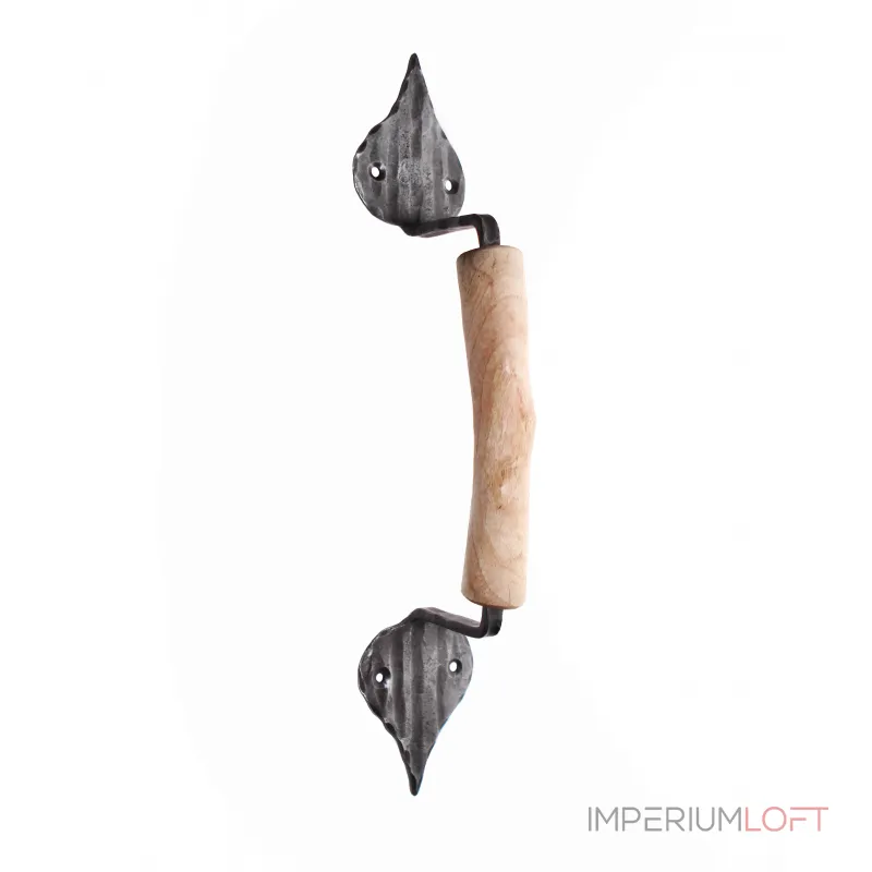 Дверная ручка с деревянной вставкой Covali HC-494 от ImperiumLoft