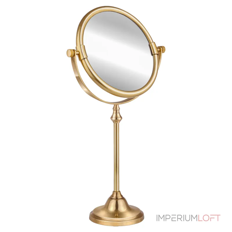 Зеркало настольное косметическое двустороннее Covali SH-5904G от ImperiumLoft