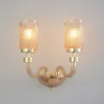 Бра Crystal Lux SILVESTRO AP2 AMBER от ImperiumLoft