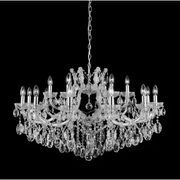 Подвесная люстра Crystal Lux HOLLYWOOD SP12+6 CHROME