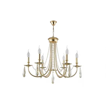 Подвесная люстра Crystal Lux VICTORIA SP6 GOLD/AMBER Подвесная люстра Crystal Lux VICTORIA SP6 GOLD/AMBER