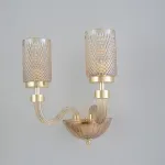 Бра Crystal Lux SILVESTRO AP2 AMBER от ImperiumLoft