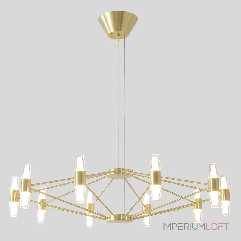 Подвесная люстра Crystal Lux DOROTEA SP10 GOLD