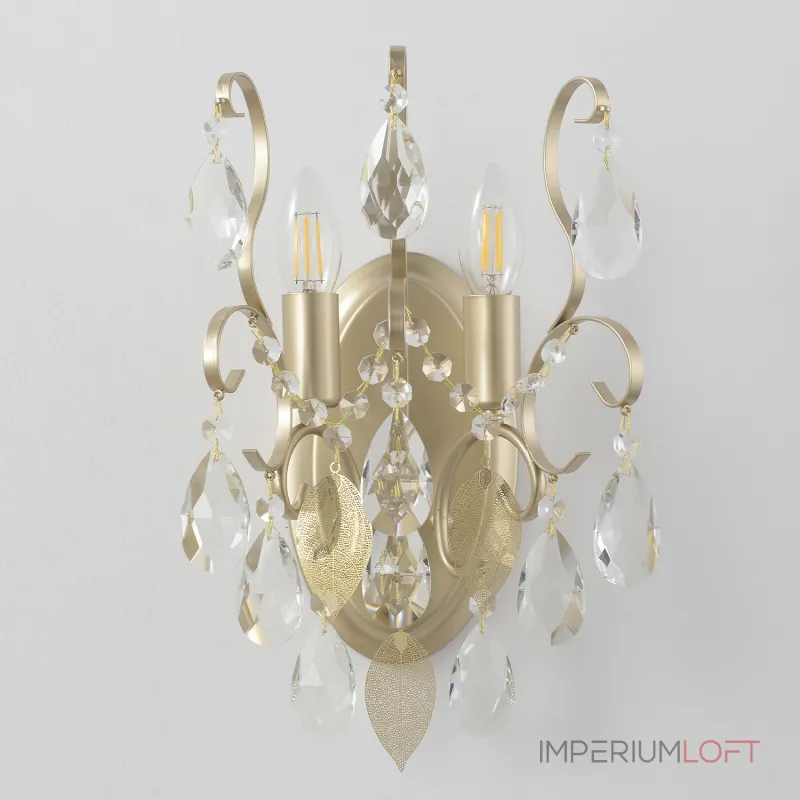 Бра Crystal Lux ESMIRALDA AP2 GOLD 0523/402 от ImperiumLoft Бра Crystal Lux ESMIRALDA AP2 GOLD 0523/402 от ImperiumLoft