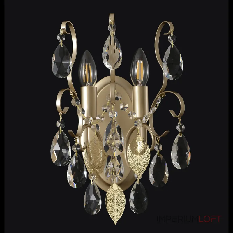 Бра Crystal Lux ESMIRALDA AP2 GOLD 0523/402 от ImperiumLoft Бра Crystal Lux ESMIRALDA AP2 GOLD 0523/402 от ImperiumLoft