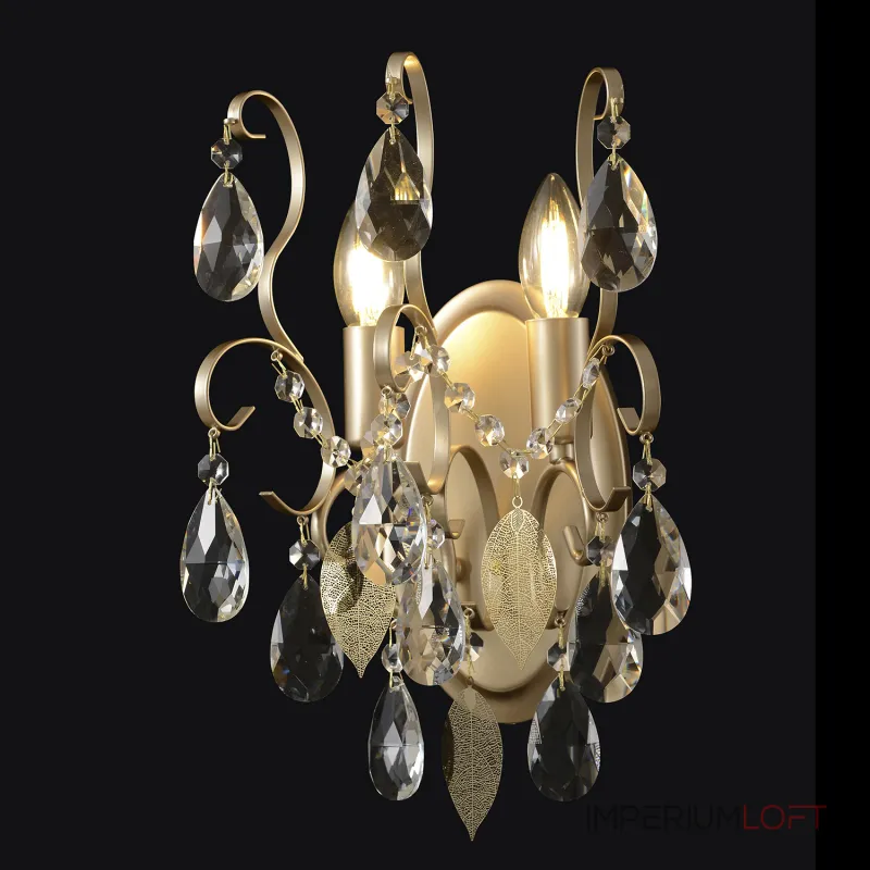 Бра Crystal Lux ESMIRALDA AP2 GOLD 0523/402 от ImperiumLoft Бра Crystal Lux ESMIRALDA AP2 GOLD 0523/402 от ImperiumLoft