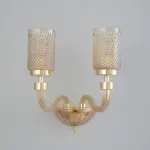 Бра Crystal Lux SILVESTRO AP2 AMBER от ImperiumLoft