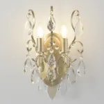 Бра Crystal Lux ESMIRALDA AP2 GOLD 0523/402 от ImperiumLoft