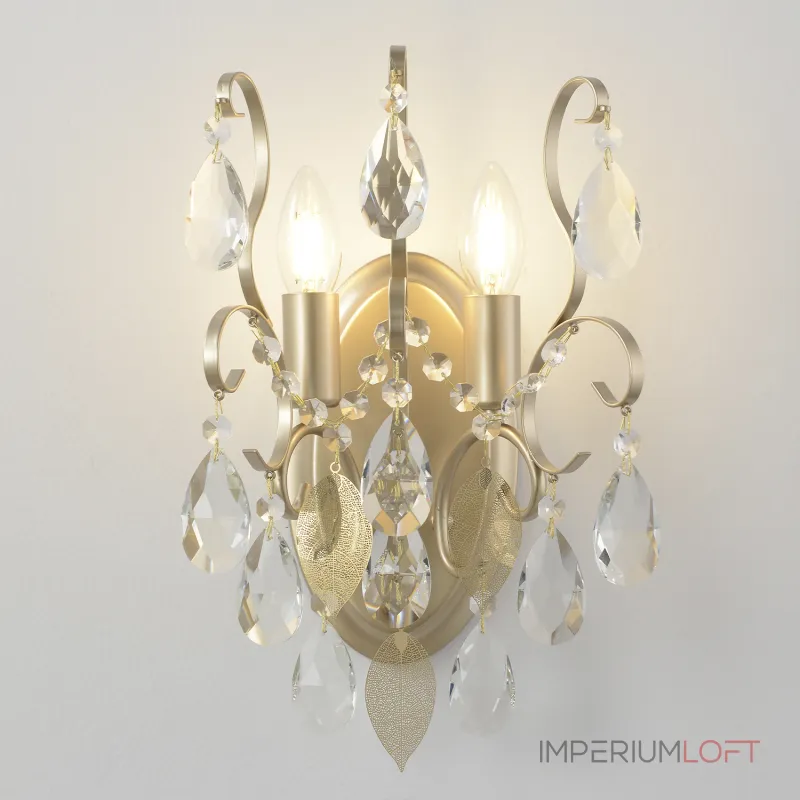Бра Crystal Lux ESMIRALDA AP2 GOLD 0523/402 от ImperiumLoft Бра Crystal Lux ESMIRALDA AP2 GOLD 0523/402 от ImperiumLoft