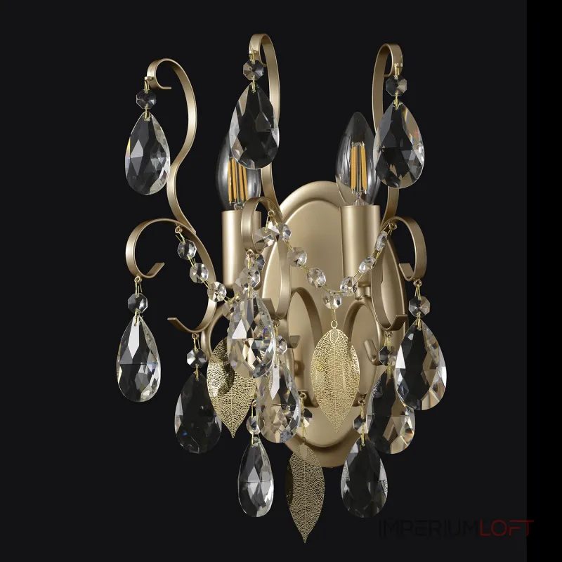 Бра Crystal Lux ESMIRALDA AP2 GOLD 0523/402 от ImperiumLoft Бра Crystal Lux ESMIRALDA AP2 GOLD 0523/402 от ImperiumLoft