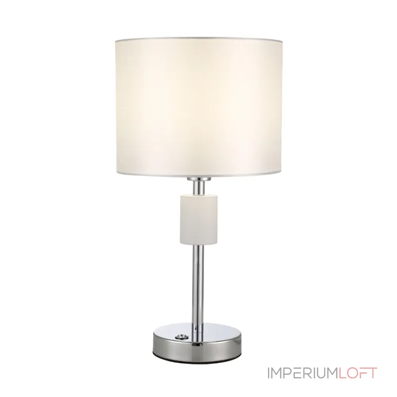 Настольная лампа Crystal Lux MAESTRO LG1 CHROME от ImperiumLoft