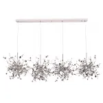 Подвесная люстра Crystal Lux GARDEN SP3х4 L1600 CHROME