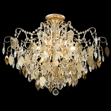 Светильник потолочный Crystal Lux ESMIRALDA PL9 GOLD 0523/109 Светильник потолочный Crystal Lux ESMIRALDA PL9 GOLD 0523/109