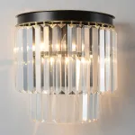 Бра Crystal Lux MAXIME AP2 BLACK от ImperiumLoft