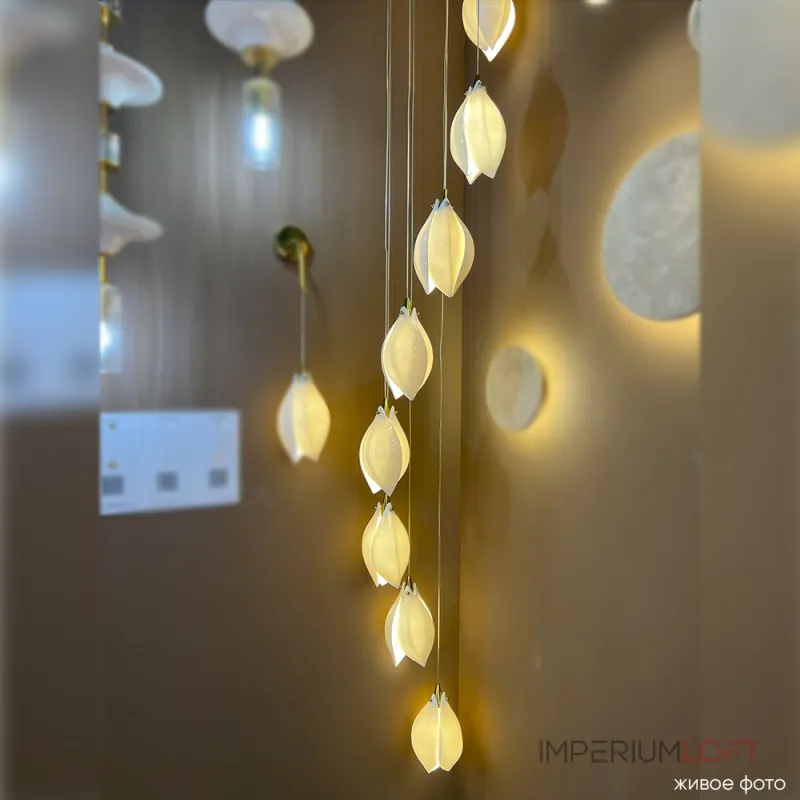 Подвесной светильник Crystal Lux FLOWERS SP9 Подвесной светильник Crystal Lux FLOWERS SP9