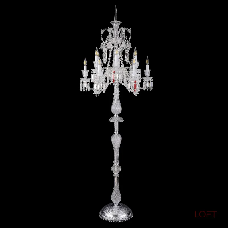 Торшер Crystal Lux PRINCESS PT12 от ImperiumLoft