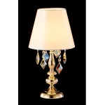 Настольная лампа Crystal Lux MERCEDES LG1 GOLD/COLOR от ImperiumLoft