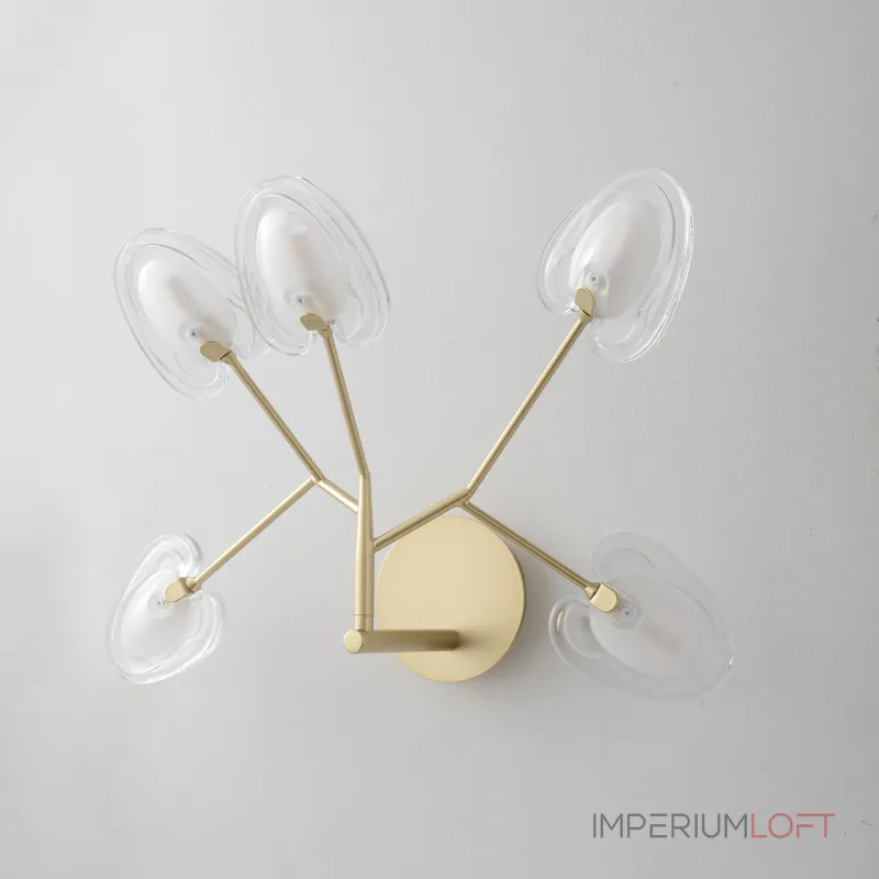 Бра Crystal Lux SOLE AP5 GOLD от ImperiumLoft