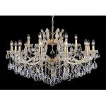 Подвесная люстра Crystal Lux HOLLYWOOD SP12+6 GOLD