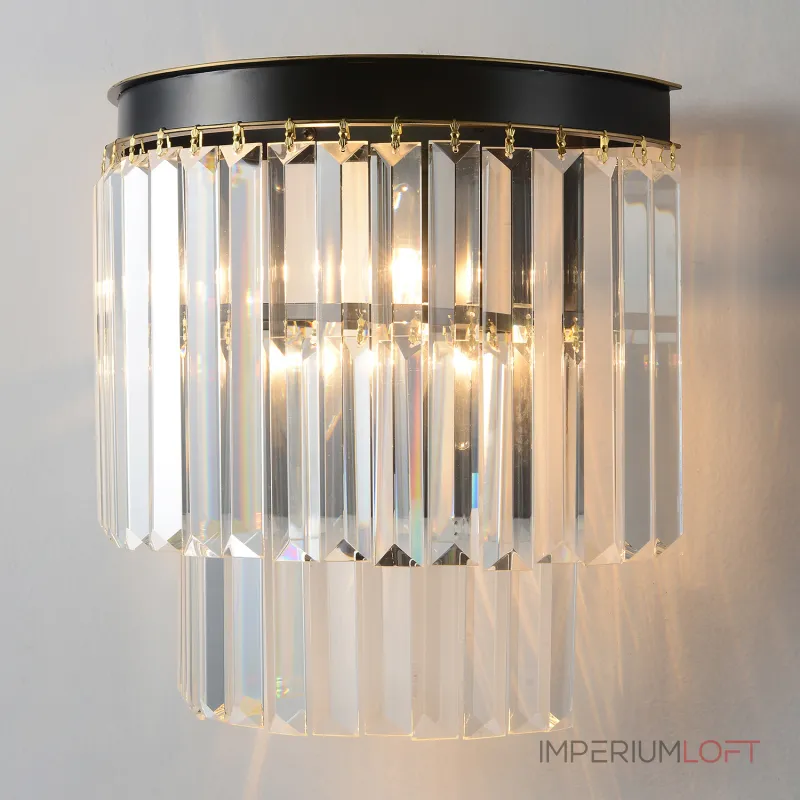 Бра Crystal Lux MAXIME AP2 BLACK от ImperiumLoft Бра Crystal Lux MAXIME AP2 BLACK от ImperiumLoft