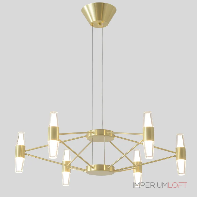Подвесная люстра Crystal Lux DOROTEA SP6 GOLD