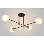 Потолочная люстра Crystal Lux FIDEL PL4 BLACK