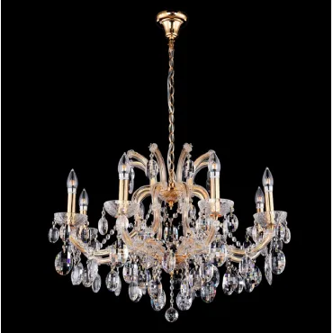 Подвесная люстра Crystal Lux HOLLYWOOD SP8 GOLD Подвесная люстра Crystal Lux HOLLYWOOD SP8 GOLD
