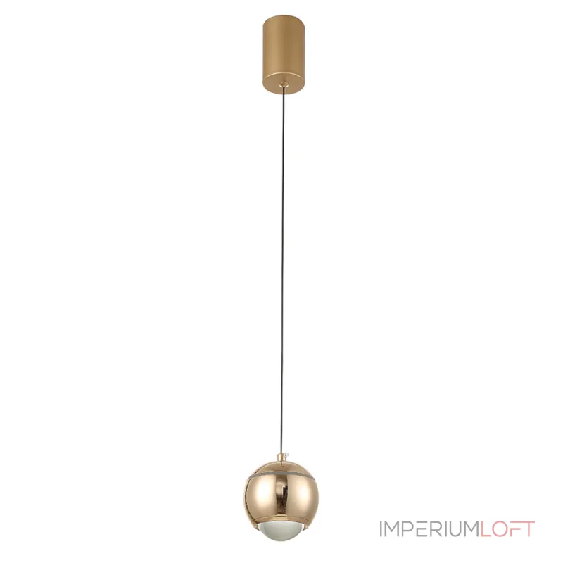 Подвесной светильник Crystal Lux CARO SP LED GOLD Подвесной светильник Crystal Lux CARO SP LED GOLD