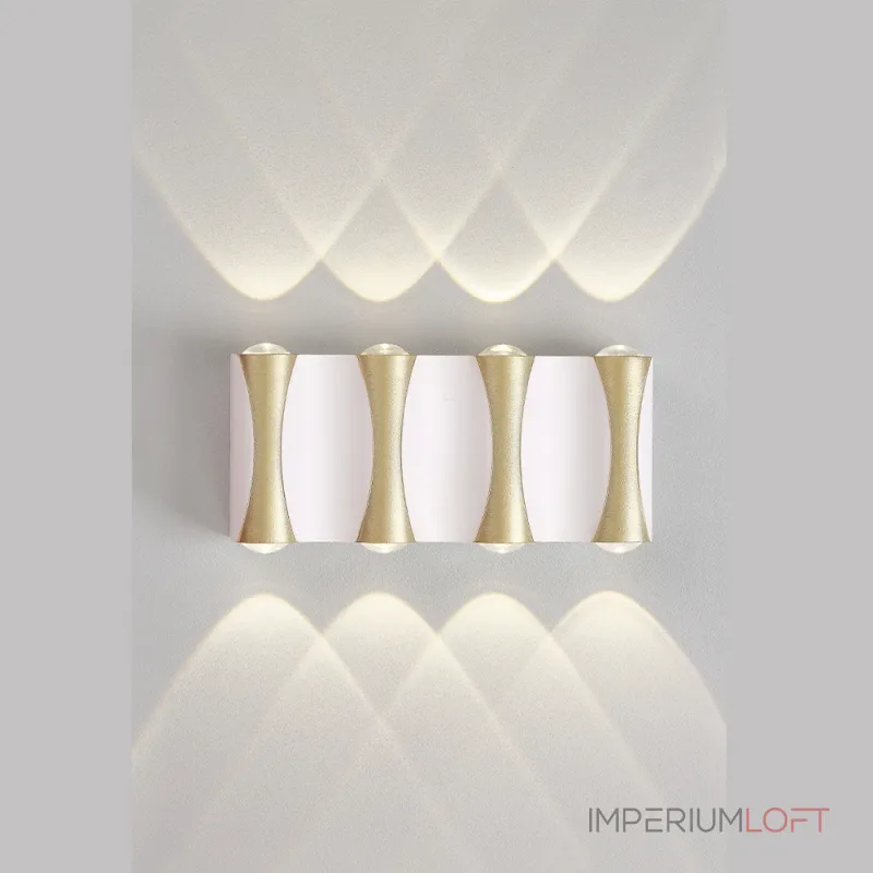 Бра Crystal Lux CLT 022W4 WH-GO 4000K