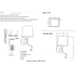 CRYSTAL LUX Бра Crystal Lux PABLO AP2 BLACK/BLACK-GOLD от ImperiumLoft