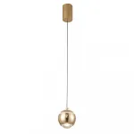 Подвесной светильник Crystal Lux CARO SP LED GOLD